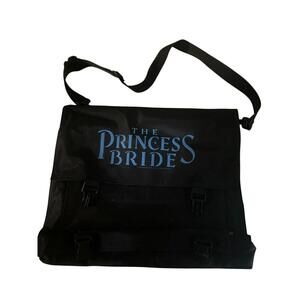 The Princess Bride Messenger Bag Black Blue Logo Crossbody Film Movie Merch